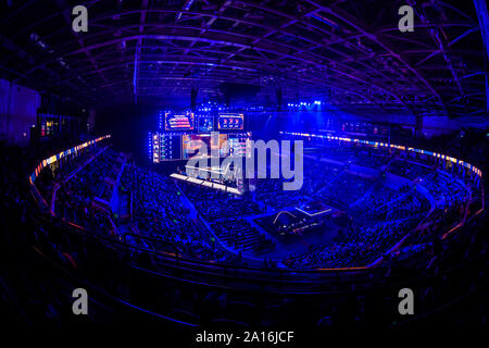 Immagine editoriale di un Counter Strike: offensiva mondiale torneo esports evento. Foto Stock