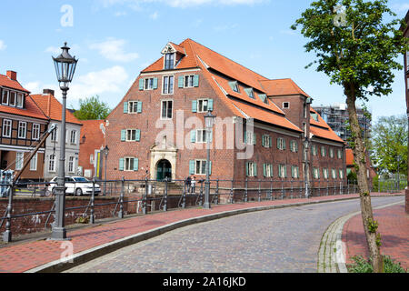 Il magazzino svedese Museum, Stade, Bassa Sassonia, Germania, Europa Foto Stock