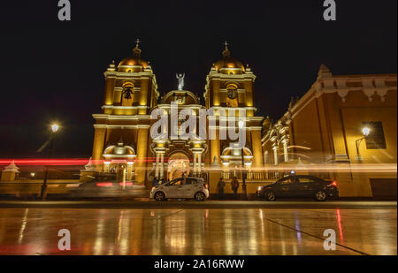 Cattedrale di Trujillo in Plaza de Armas, Trujillo, Perú Foto Stock