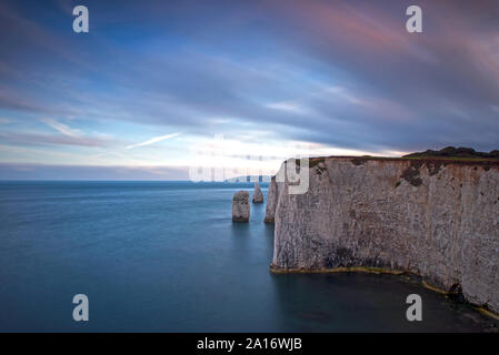 I Pinnacoli, Studland, Isle of Purbeck, Dorset, England, Regno Unito, Europa. Foto Stock