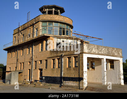 Nicosia International Airport in disuso. Foto Stock