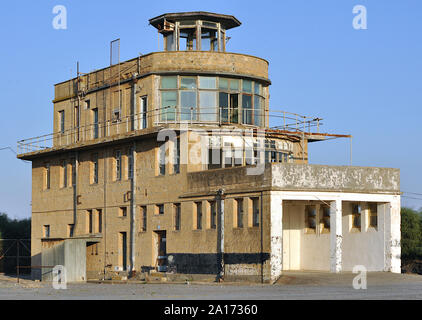 Nicosia International Airport in disuso. Foto Stock