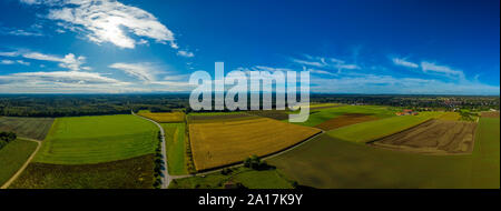 Baviera dall'alto - droneshot Foto Stock