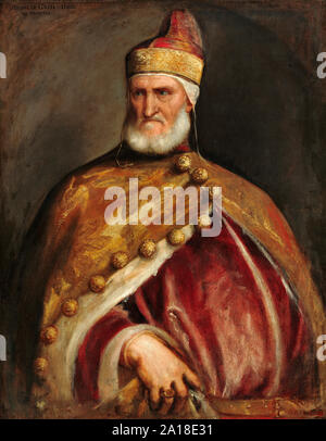 Ritratto del Doge Andrea Gritti - Tiziano, 1540 circa Foto Stock