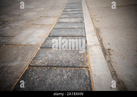 Di giardinaggio, blockwork, cotto, pavimentazione & Recinzioni Foto Stock