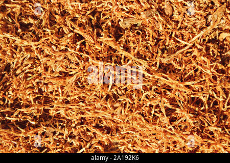 tagliare le foglie di tabacco e le sigarette fatte a mano su uno sfondo di  legno Foto stock - Alamy