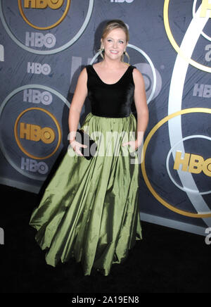 West Hollywood, California, Stati Uniti d'America 22 settembre 2019 Attrice Melissa Joan Hart assiste del HBO Post Emmy Award a seguito di ricezione 71st Primetime Emmy Awards il 22 settembre 2019 presso il Plaza al Pacific Design Center in West Hollywood, California, Stati Uniti d'America. Foto di Barry re/Alamy Stock Photo Foto Stock