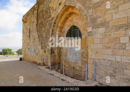 Nebi Samwil o tomba di Samuel nella periferia di Gerusalemme Israele Foto Stock