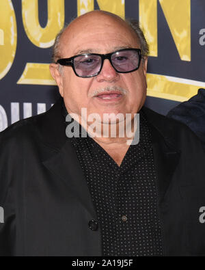 Settembre 24, 2019, Hollywood, California, Stati Uniti d'America: Danny DeVito assiste FX's Premiere di ''eâ€™s sempre il sole a Philadelphia' stagione 14. (Credito Immagine: © Billy Bennight/ZUMA filo) Foto Stock