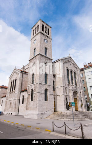 Crkva svetog Josipa, Churchof San Giuseppe, Zmaja od Bosne, Novo Sarajevo Sarajevo, Bosnia ed Erzegovina Foto Stock