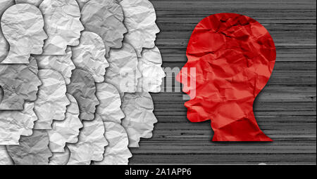 Consulente e responsabile del marketing sociale concetto come uno dei principali blogger o vlogger pubblicità e influenzare un pubblico online per promuovere un prodotto o Foto Stock