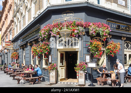Il Jack Horner Pub, Tottenham Court Road, Fitzrovia, London Borough of Camden, Greater London, England, Regno Unito Foto Stock