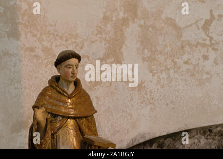 Statua da all'interno della Cattedrale di Amalfi, Piazza del Duomo, Italia Foto Stock