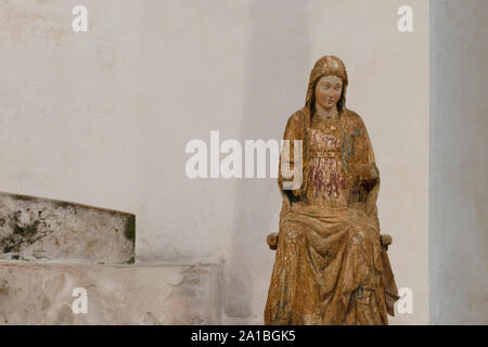 Statua da all'interno della Cattedrale di Amalfi, Piazza del Duomo, Italia Foto Stock