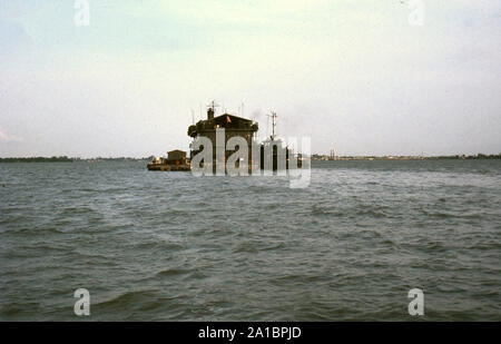 Stati Uniti d'America Vietnam-Krieg / Guerra del Vietnam - Wohnschiff / Caserma nave Foto Stock