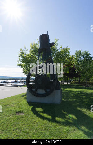 Canada Ontario Collingwood, allo Yacht Club dal Collingwood Marina Foto Stock