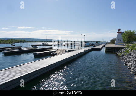 Canada Ontario Collingwood, allo Yacht Club dal Collingwood Marina Foto Stock