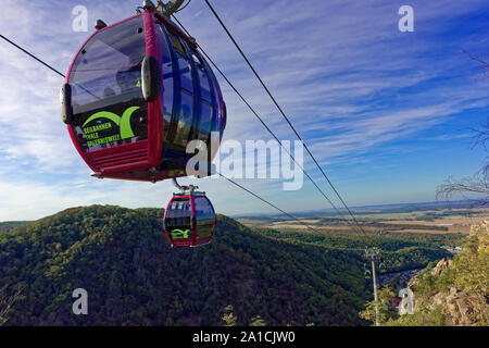 La funicolare in Thale, Harz. Foto Stock