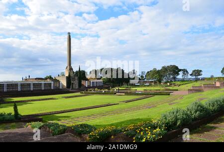 Michael Joseph Savage Memorial Park, Bastion Point, Auckland, Nuova Zelanda Foto Stock