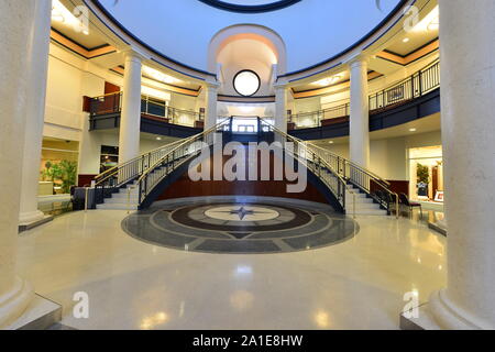 Hall di entrata presso il museo nazionale della guerra civile. Foto Stock