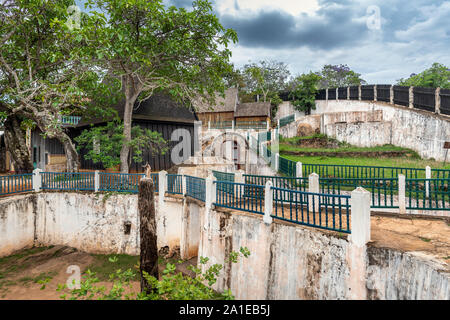 Il palazzo reale di Ambohimanga, Ambohimanga Rova; provincia di Antananarivo, Madagascar Foto Stock