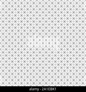 Ripetibile Seamlesly diagonal, oblique, linee inclinate grafico modello di carta. Pendenza, il disallineamento griglia, mesh. Progetto, disegno, la tracciatura di modello di carta, di consistenza Illustrazione Vettoriale