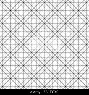 Ripetibile Seamlesly diagonal, oblique, linee inclinate grafico modello di carta. Pendenza, il disallineamento griglia, mesh. Progetto, disegno, la tracciatura di modello di carta, di consistenza Illustrazione Vettoriale