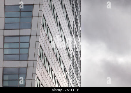 L'AIA - esterno dell'ex Corte Penale Internazionale (CPI) nell'area Binckhorst. Foto Stock