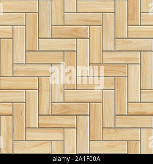 Seamless texture di lisca di pesce parquet in legno. Alta risoluzione modello di legno chiaro Foto Stock