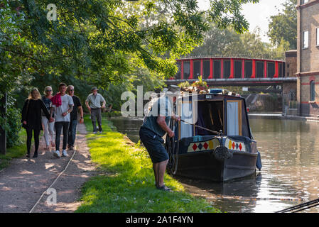 Ormeggio a Berkhamsted Foto Stock