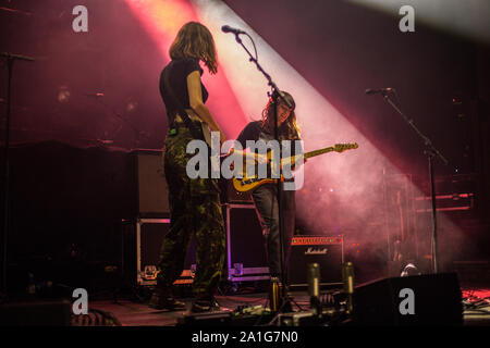 La grande luna o2 apollo manchester 2019 Foto Stock