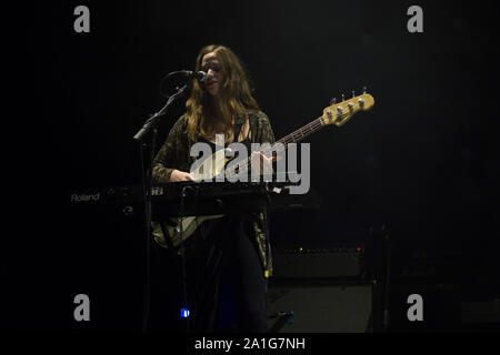 La grande luna o2 apollo manchester 2019 Foto Stock