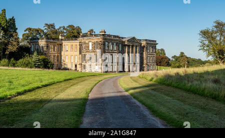Calke Abbey ex casa dell'Harpur Crewe famiglia vicino a Ticknall in Sud DERBYSHIRE REGNO UNITO Foto Stock