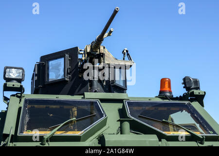 Oshkosh M-ATV è un'imboscata resistente alle miniere protetta - MRAP Vehicle Polish Army Foto Stock