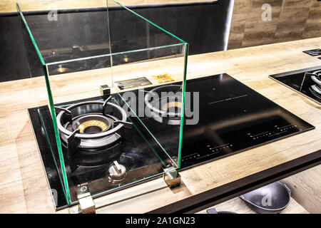 Salone di cucina Asko con elettrodomestici, mostra Asko Appliances AB al Global Innovations Show IFA 2019 Foto Stock