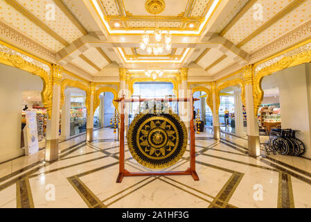 Bangkok, Tailandia - 17 Sep, 2019 :Gong per mostrare all'interno dell'icona Siam shopping centre Foto Stock