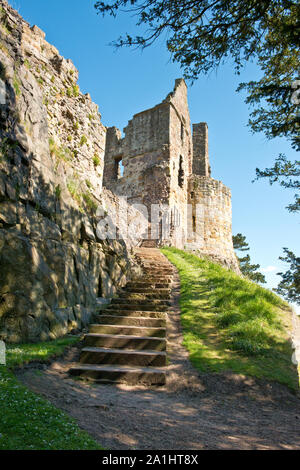 Dirleton Castle. East Lothian, Scozia Foto Stock