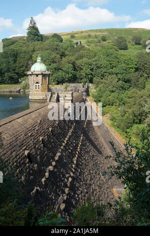 Pen y Garreg diga; Penygarreg serbatoio; Elan Valley; Rhayader; Mid-Wales Foto Stock