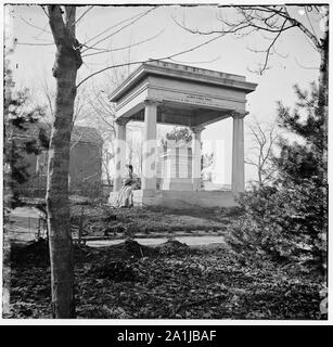 Nashville, Tennessee. Tomba del Presidente James Polk K. Foto Stock