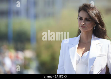 Settembre 27, 2019, Madrid, Madrid, Spagna: Penelope Cruz ha frequentato "Wasp Rete' Photocall durante 67th San Sebastian Film Festival al Kursaal Palace il 27 settembre 2019 a San Sebastian, Spagna (credito Immagine: © Jack Abuin/ZUMA filo) Foto Stock