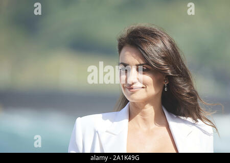 Settembre 27, 2019, Madrid, Madrid, Spagna: Penelope Cruz ha frequentato "Wasp Rete' Photocall durante 67th San Sebastian Film Festival al Kursaal Palace il 27 settembre 2019 a San Sebastian, Spagna (credito Immagine: © Jack Abuin/ZUMA filo) Foto Stock