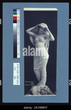 Notte / Copyright 1896 da Chas. I. Berg. Foto Stock