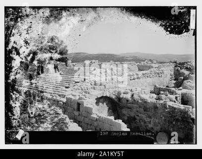 Viste del nord. Antica scala Samaria Foto Stock