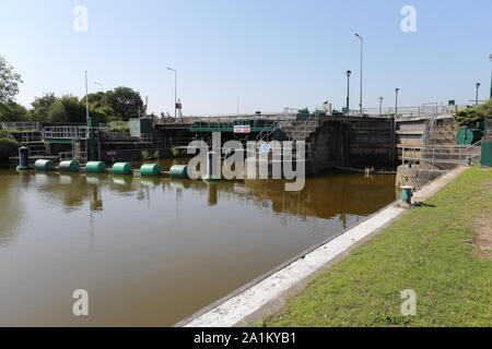 Sud Ferriby saracinesca Foto Stock