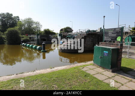 Sud Ferriby saracinesca Foto Stock