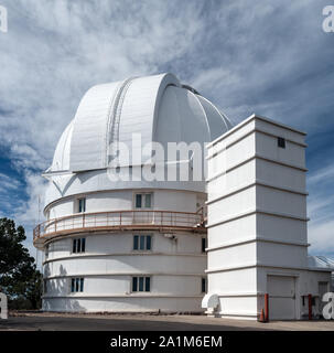 Osservatorio di alloggiamento del Otto Struve telescopio al McDonald Observatory, un osservatorio astronomico situato vicino la comunità non costituite in società di Fort Davis in Jeff Davis County, Texas Foto Stock