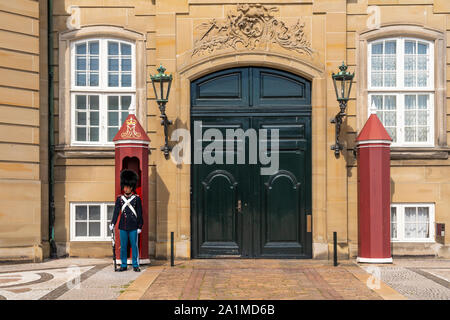 Il Palazzo Amalienberg di Copenhagen, Danimarca. Foto Stock