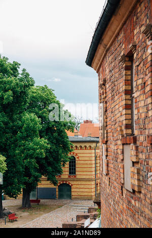 La Zitadelle di Spandau fortezza medievale a Berlino, Germania Foto Stock