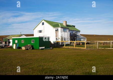 Darwin House guest house Darwin East Falkland Isole Falkland Foto Stock