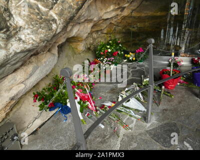 Lourdes, 3° centro mondiale di pellegrinaggio cristiano, dopo Roma e Jérusalem e primo cattolico francese centro di pellegrinaggio Foto Stock